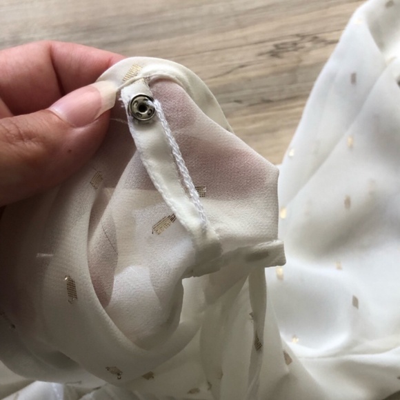 Tommy Hilfiger White Boxy Blouse with Relaxed Fit - Picture 6 of 7